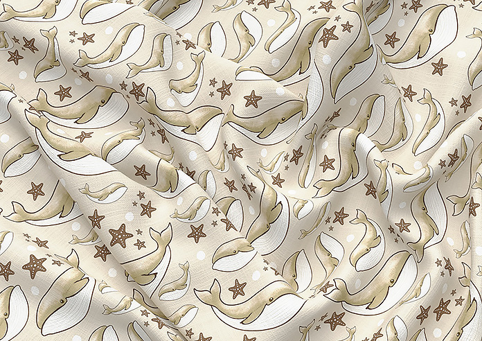 Whaley Great, Big Splash Sand - Made to Measure Curtains - Image 4